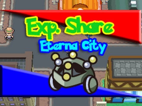 how to get xp share on pokemon diamond