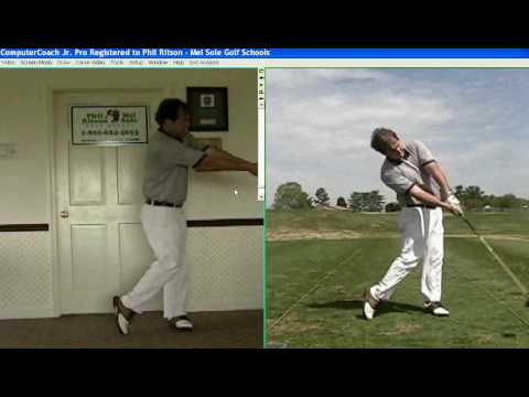 Use lower body for more distance in golf