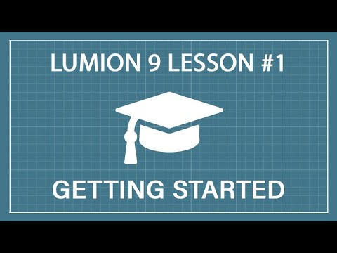 Lumion 9 Tutorial: Lesson 1 - Getting Started and Importing a Model