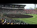 2019年９月21日阪神vs広島(甲子園)打席で使う曲を登場曲にしてマウンドに上がる西勇輝