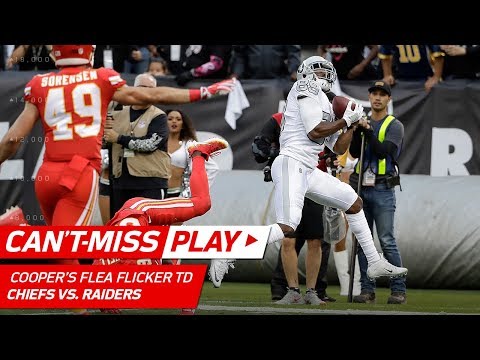 Video: Derek Carr Hits Amari Cooper Deep for Flea Flicker TD! |