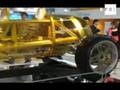 Con novedoso auto de cristal se inaugura Expo Alemania en Chile .