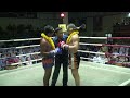 Regan (Tiger Muay Thai) scores a KO via ELBOW