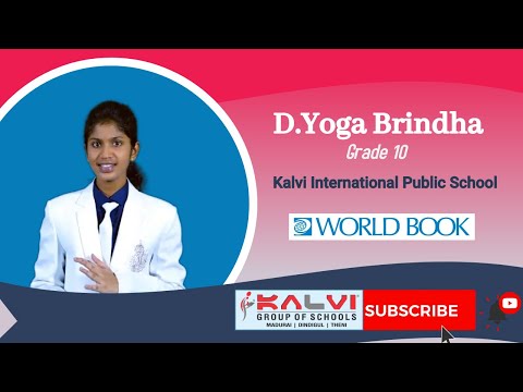 Kalvi Schools D.Yoga Brindha -Grade 10 insights on MARS - WORLD BOOK