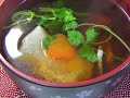 Recette japonaise : ozoni sur www.a-vos-baguettes.com