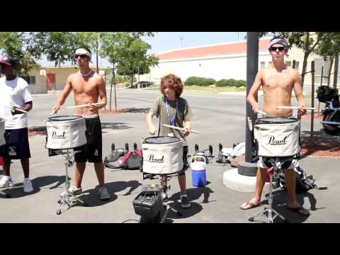 blue devils - 12 year old Brandon shows off his skills at a Blue Devils Drum Camp. More of Brandon drumming with Blue Devils can be seen: http://www.youtube.com/watch?v=r7...