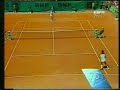 final bj�rn borg vs. guillermo vilas / incredible 86 (!) shots rally between bjorn borg and guillermo vilas at the french open sometime in the 70s