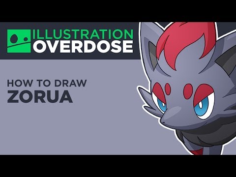 how to draw zorua