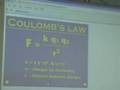 Coulomb's Law