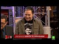 Buenafuente imitando al Hormiguero