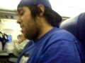 Con Loren en el avion! :D
