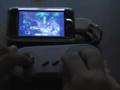 Super Nintendo gamepad used to play snes4iphone (iPod Touch)