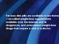 Fat Loss Diet Pills Noooooooooo!