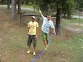 Slacklining instruction video