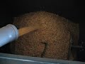 Filling of wood pellets Filling of wood pellets
