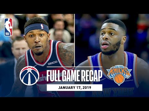 Video: Full Game Recap: Knicks vs Wizards | New York & Washington Go Down To The Wire In London