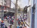 Paro en Tacna por canon, quema de la gobernaci�n