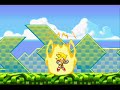 Nazo Unleashed Super Sonic Transformation Sprite Style!