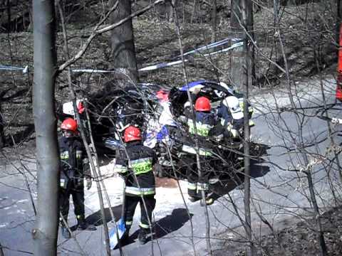 Sylwester Olszewski - wypadek na trasie Rajdu Świdnickiego 2011