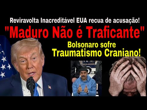 REVIRAVOLTA! EUA RECUAM DE ACUSAÇÃO CONTRA MADURO!