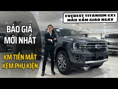 FORD EVEREST TITANIUM 4X2 2024 KHUYẾN MÃI KHỦNG LẤY XE ĐI TẾT THỦ TỤC NHANH GỌN