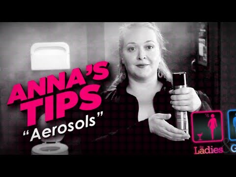 how to unclog aerosol hairspray