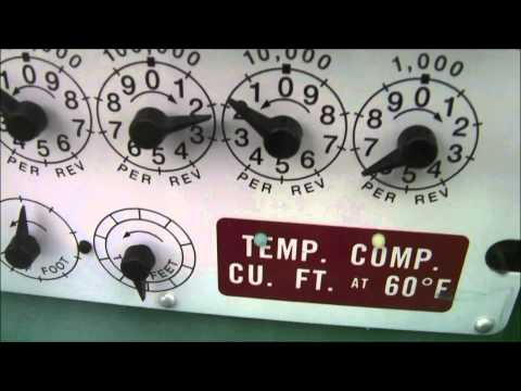 how to read gas meter