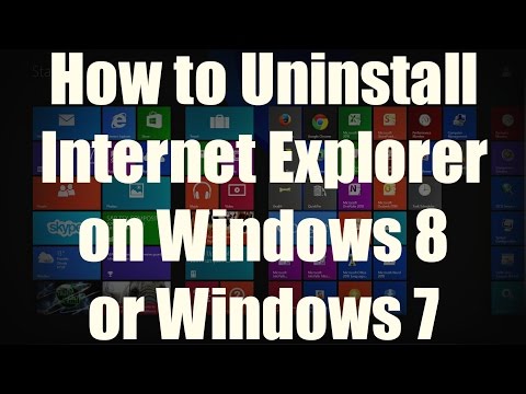 how to remove ie9