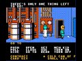 this is the ending for the nes version of the game 'maniac mansion'. this is what happens when you call the meteor police right before you give the meteor a million dollar contract for publishing his manuscript. edit: if you kill wendy off before you enter the lab, sandy takes her place in the ending. ...from a true scumm lover.