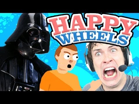 USE THE FORCE, SON!! - Happy Wheels