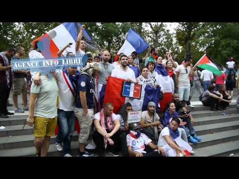 Manifestation pro-palestinienne interdite : Heurts à Paris