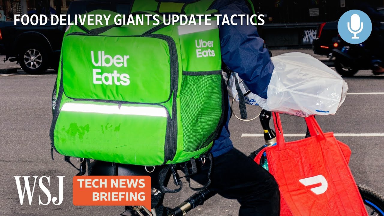 DoorDash, Uber Eats, GrubHub Change Strategy as Growth Slows | Tech News Briefing Podcast | WSJ