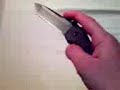 How to brisk open, one hand, no fingers