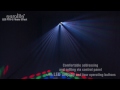 eurolite led ptn-5 flower efekti 160x 5mm lediä, 46°, dmx, stand alone tai musiikkiohjaus