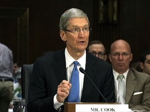 apple; - http://cnet.co/10k2mYm Apple CEO Tim Cook offers impassioned rejoinder to critics claiming the company uses gimmicks and tax loopholes.