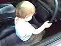 One year old car nut One year old car nut