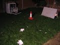 Traffic Cone vs Rocket
