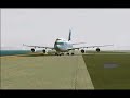 Landing in Kai Tak