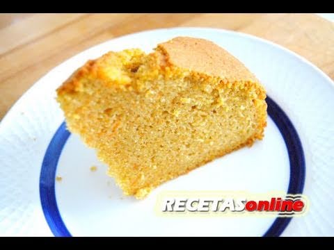 Aprende a preparar un sano bizcocho de zanahoria