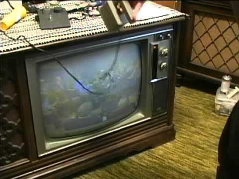 28TUBE - I found a bad, corroded coil in the video circuit which may explain the weak video in this set. Also I put a new clamp on the yoke housing and a new blue lat...