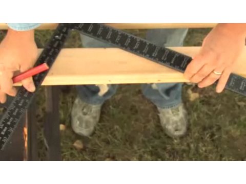 how to draw horizontal line using t-square