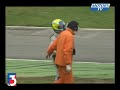 Crash Tonneau énorme F3 britannique Monza course 2
