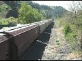 Stampede Pass: BNSF 5505W at Swauk Creek