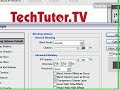 Add an Outer Glow Blending Option to Text in Photoshop CS3