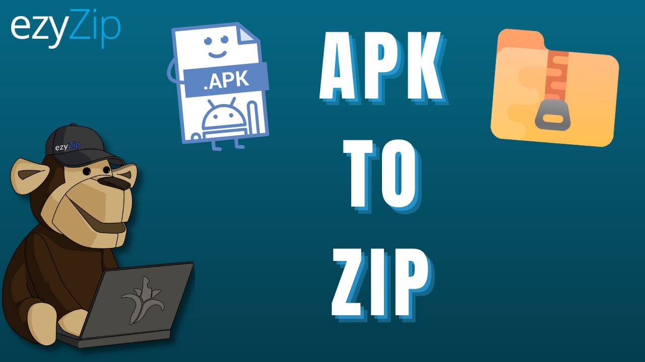 Convert APK To ZIP Online (No limits!) ezyZip