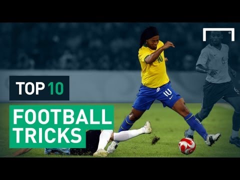 Football - From the Elastico to the Rabona, Goal rundown the 10 best football tricks. SUBSCRIBE to Goal: http://bit.ly/UMHuIs.