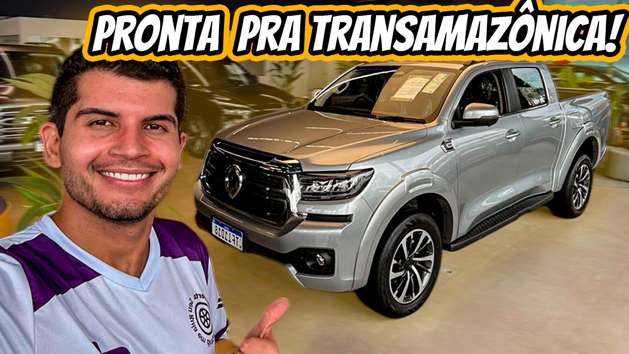 GWM Poer Exclusive 2026 - Preço de Toro, maior que Hilux e tecnologia de Ranger