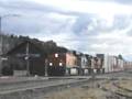 videos de BNSF 4130 east and 7441 west at downtown Flagstaff