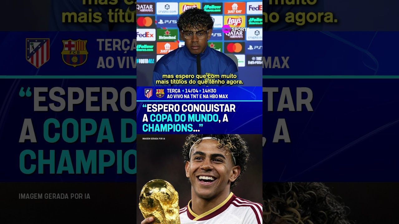 COMO LAMINE YAMAL SE ENXERGAR DAQUI A TRÊS ANOS? 🤔🔥 #shorts