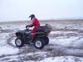 My dad on the snow